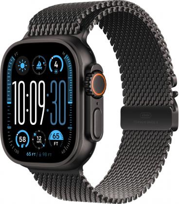 Apple watch ultra 2/ gps/ cellular/ 49mm/ caja de titanio negro / correa loop trail negro s/m