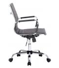 Silla de oficina equip 651002 negra ergonomica respaldo medio