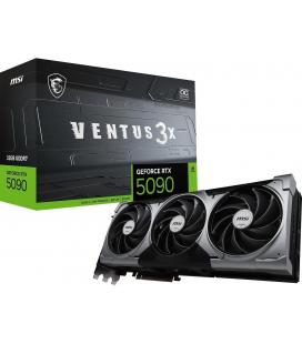 Tarjeta Gráfica MSI GeForce RTX 5090 VENTUS 3X OC 32GB GDDR7 Reflex 2 RTX AI DLSS4