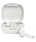 Auriculares bluetooth jbl wave flex con estuche de carga/ autonomía 8h/ blancos