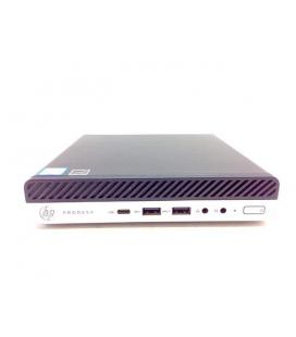 Ordenador Reacondicionado MINI HP 600 g4 / i5-8th / 8Gb / 256Gb M.2 / Win10 Pro / Sin cable trebol / SIN VGA / Grado A