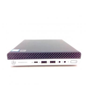 Ordenador Reacondicionado MINI HP 600 g4 / i7-8th / 16Gb / 512Gb M.2 / Win10 Pro / Sin cable trebol / SIN VGA / Grado A