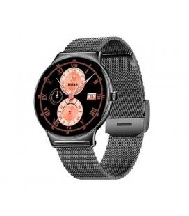 Cool Ultrathin Reloj Smartwatch (AMOLED, Llamadas, Salud, Deporte) Negro 2 Correas