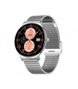 Cool Ultrathin Reloj Smartwatch (AMOLED, Llamadas, Salud, Deporte) Gris 2 Correas