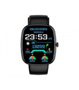 Cool Border Reloj Smartwatch Silicona Negro (Llamadas, Salud, Deporte)