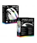 Spirit of gamer ratón inalambrico pro m5 white