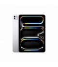 Apple ipad pro 11 pulgadas 8gb 256gb wifi + cellular silver ips - chip m4 - 12 + 12 mpx