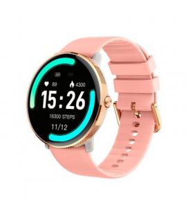 Cool Forever Smartwatch Pantalla Amoled Silicona Rosa
