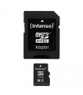 Intenso 3413470 micro sd clase 10 16gb c/adapt