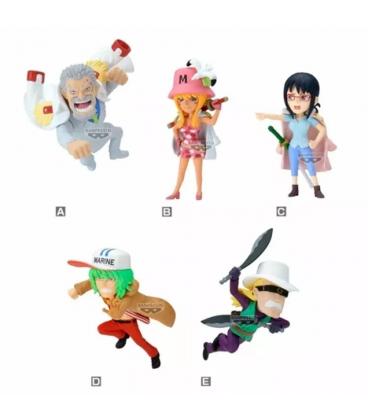 Figura banpresto one piece world collectable figure hachinosu 2 7cm