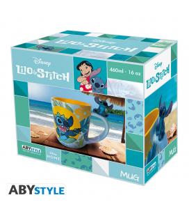 Taza 3d abystyle disney stitch hawaiano