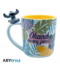 Taza 3d abystyle disney stitch hawaiano
