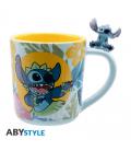 Taza 3d abystyle disney stitch hawaiano