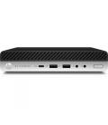 Ordenador reacondicionado mini hp elitedesk 800 g3 - i5 - 6th - 8gb - 256gb m2 - win 10 pro - sin cable trebol