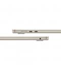 Portatil apple macbook air 15 apple m4 - 24gb - ssd 512gb - 15.3 pulgadas