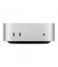 Ordenador apple mac mini silver m4 chip m4 10c 24gb ssd 512gb