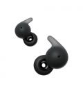 Auriculares bluetooth sony linkbuds open con estuche de carga/ autonomía 8h/ negros