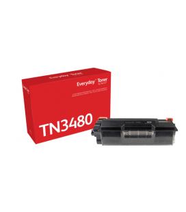 Tóner compatible xerox 006r04587 compatible con brother tn-3480/ 8000 páginas/ negro