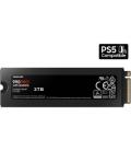 Disco SSD Samsung 990 PRO 2TB/ M.2 2280 PCIe 4.0/ con Disipador de Calor/ Compatible con PS5 y PC