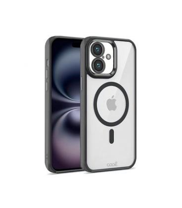 FUNDA COOL IPHONE 16 MAGNETICA NEGRO