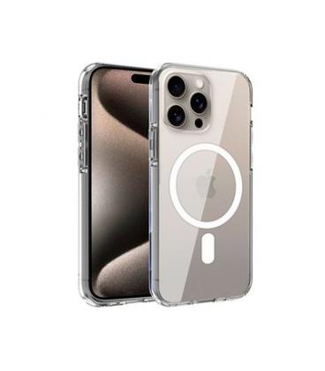 FUNDA COOL IPHONE 15 PRO MAX MAG TRANSPARENTE