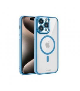 FUNDA COOL IPHONE 15 PRO MAX MAG CELESTE