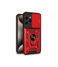 FUNDA COOL IPHONE 15 PRO MAX HARD RING ROJO