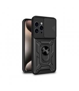 FUNDA COOL IPHONE 15 PRO MAX HARD RING NEGRO