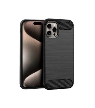 FUNDA COOL IPHONE 15 PRO MAX CARBON NEGRO
