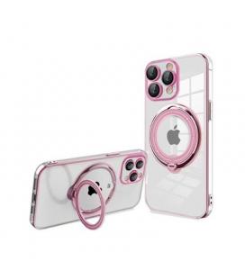 FUNDA COOL IPHONE 15 PRO MAGNETICA RING ROSA