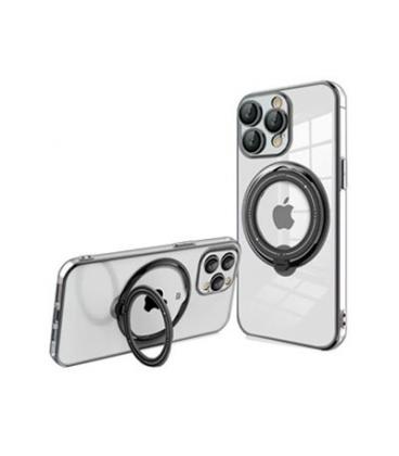 FUNDA COOL IPHONE 15 PRO MAGNETICA RING NEGRO