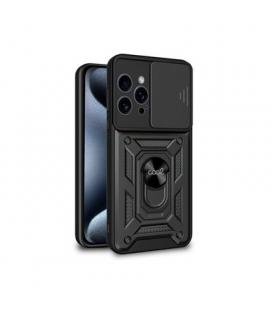 FUNDA COOL IPHONE 15 PRO HARD RING NEGRO