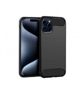 FUNDA COOL IPHONE 15 PRO CARBON NEGRO