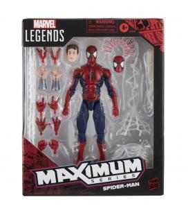 Figura hasbro marvel legends maximum series spider - man
