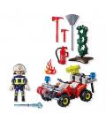 Playmobil - quad de bomberos