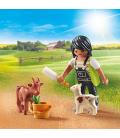 Playmobil - mujer con cabras