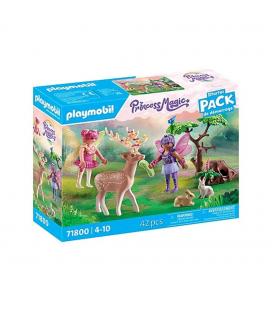 Playmobil - starter pack hadas con animales del bosque