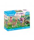 Playmobil - starter pack hadas con animales del bosque