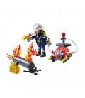 Playmobil - bombero con bomba de agua