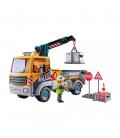 Playmobil - camión de construcción con grúa