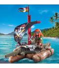 Playmobil - bote pirata con tesoro