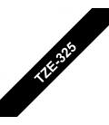 Cinta laminada brother tze325 9mm x 8m negro - blanco
