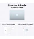 Portatil apple macbook air 15 apple m4 16gb ssd 256gb 15.3 pulgadas
