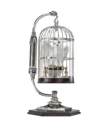 Figura en miniatura the noble collection harry potter hedwig en jaula