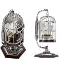 Figura en miniatura the noble collection harry potter hedwig en jaula