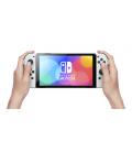 Nintendo switch versión oled blanca/ incluye base/ 2 mandos joy-con