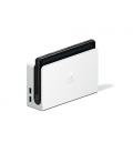 Nintendo switch versión oled blanca/ incluye base/ 2 mandos joy-con