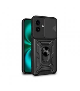 FUNDA COOL IPHONE 16 PLUS HARD RING NEGRO