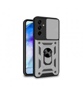 FUNDA COOL SAMSUNG GALAXY A55 HARD RING PLATA