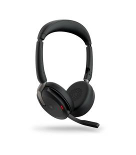 Auriculares jabra evolve2 65 flex ms stereo inalambrico negro